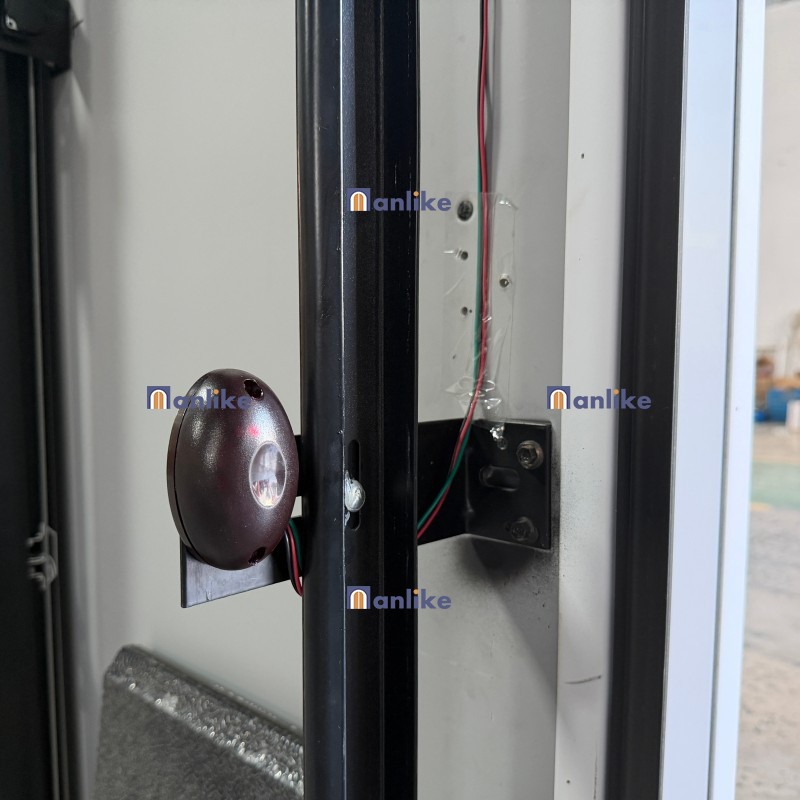 Garage door infrared security sensor