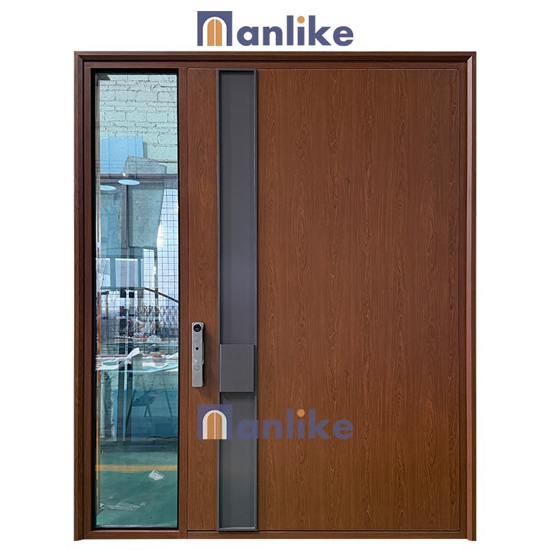 Long Handle Pivot Aluminum Door