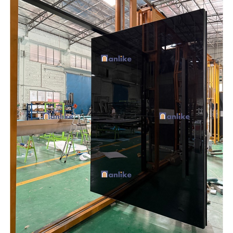 Front entry glass door