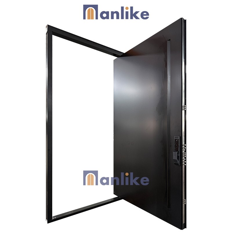 light handle black pivot door