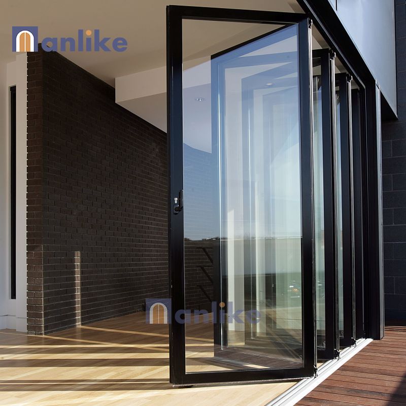 aluminum alloy glass folding door