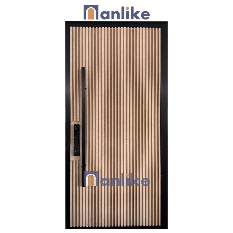 Australia Timber color front aluminum door