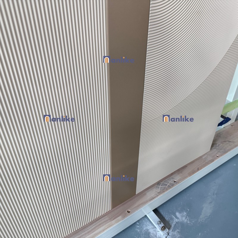 ALUMINUM gold decorative strip
